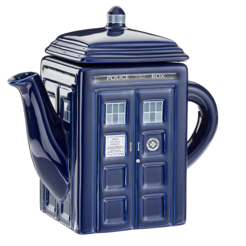Doctor Who Tardis Ceramic Teapot